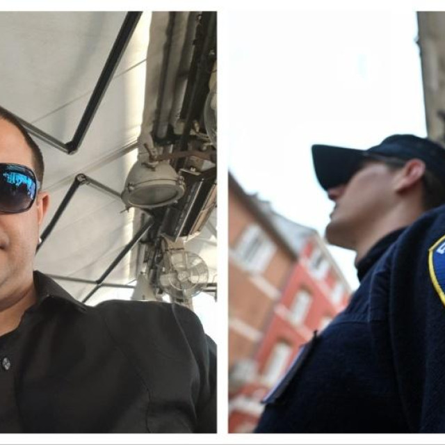Luka Grbić, osumnjičeni policajac